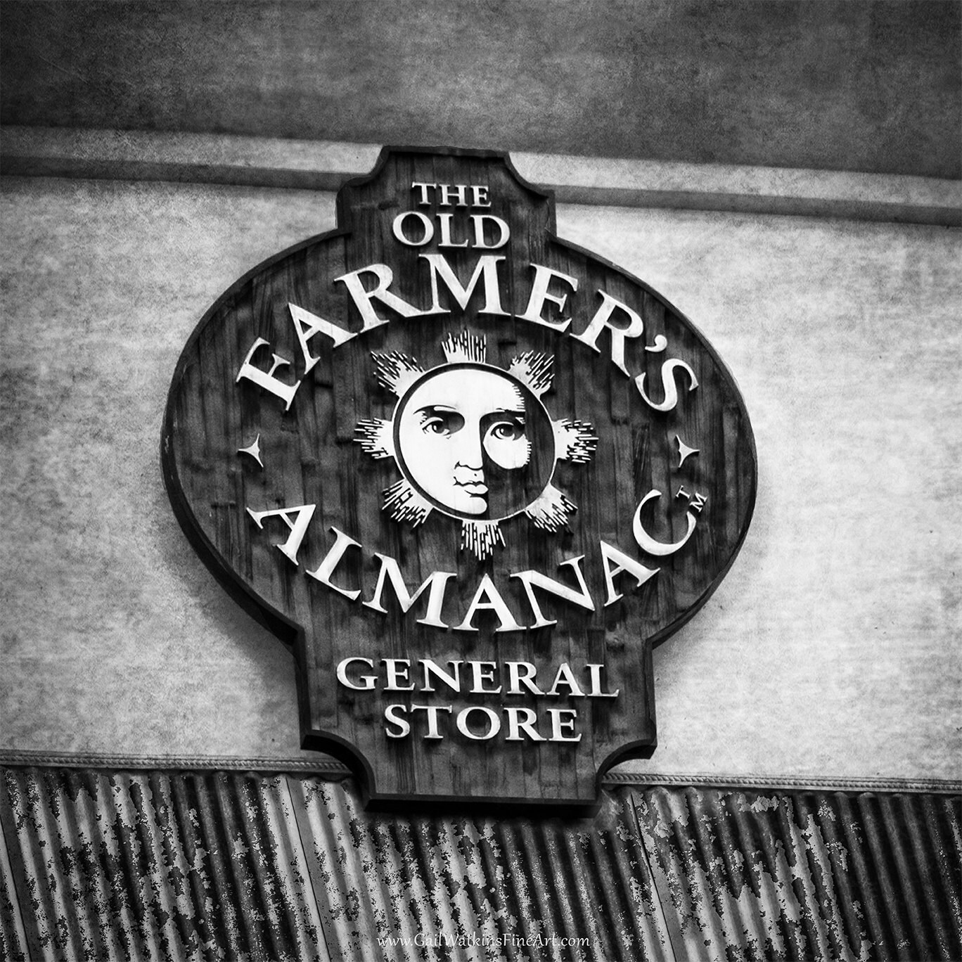 Farmers Almanac General Store Sign Rustic Signage Fine Art Etsy