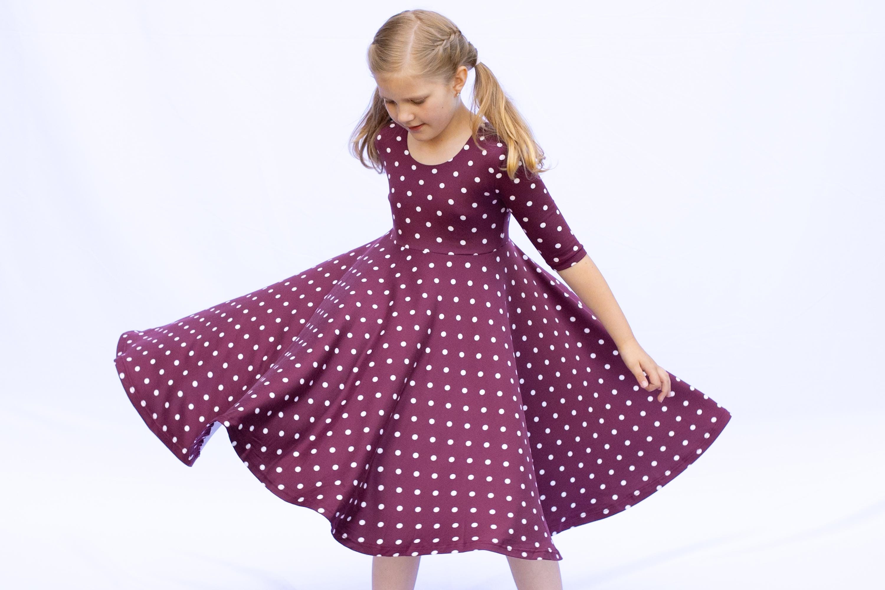 fitted lace wedding dress Rhythm Polka Dot Dress main image 0