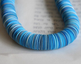 Blue Statement Necklace - Shade of Blue Jewelry