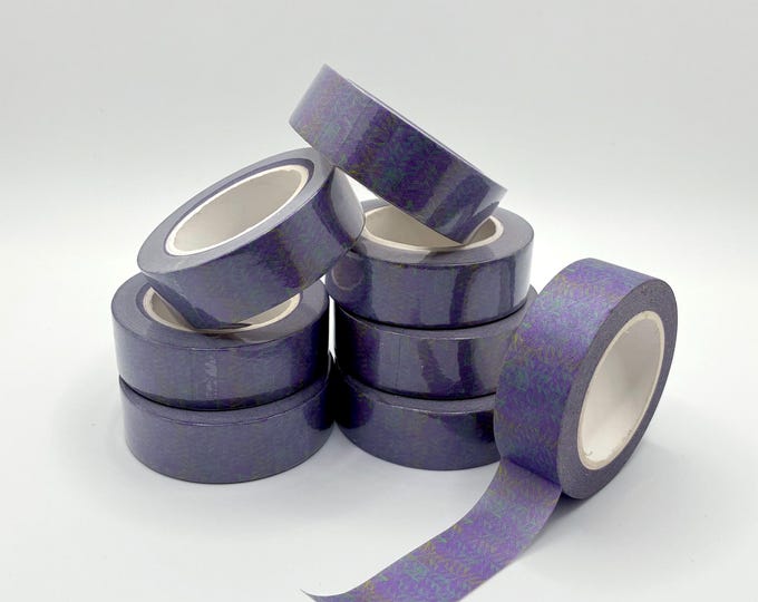 Herringbone Pattern Lavender Purple Washi Tape