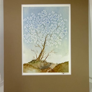 Watercolor Tree -original