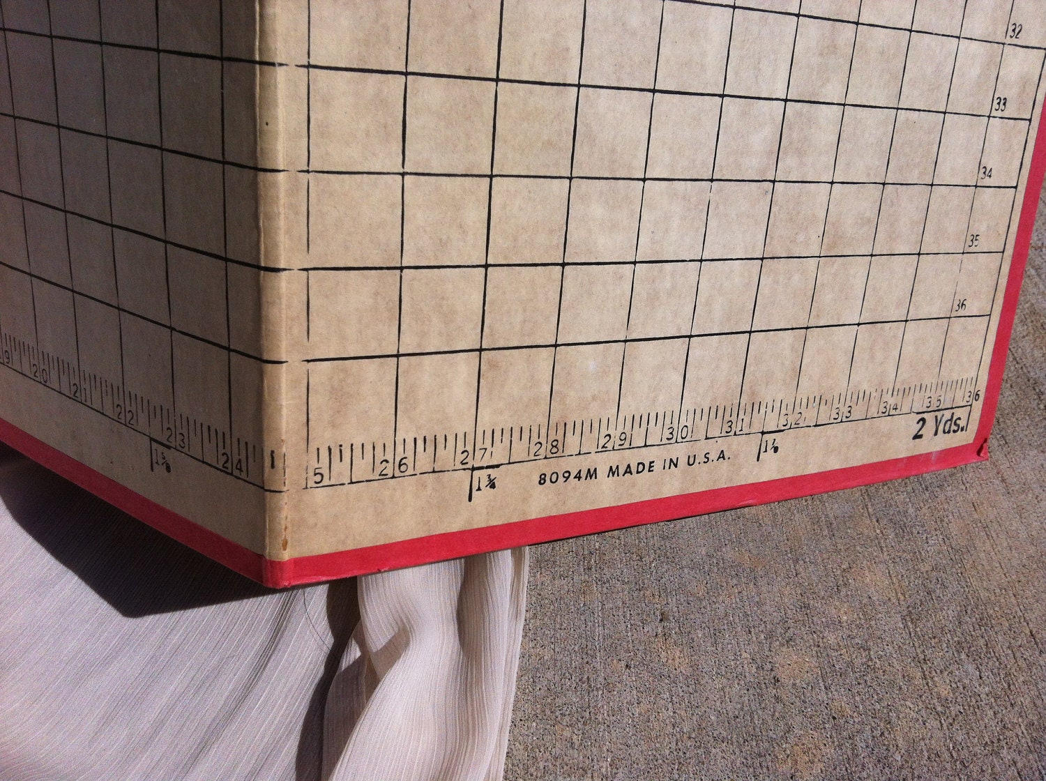 Vintage Pattern/Sewing Cutting Board 40 x72 Folds Etsy