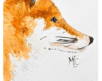 Fox Print | A3 Giclee Print | Natura| Wildlife