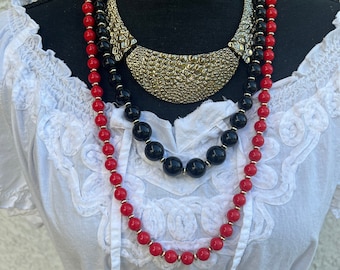 XL 7-Piece Lady Pirate Costume: Renaissance Faire Wench Garb