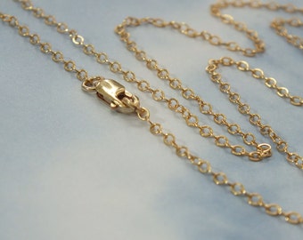 1.6mm Cable Chain • 16"-36" Lengths • 14K Gold Filled Chain