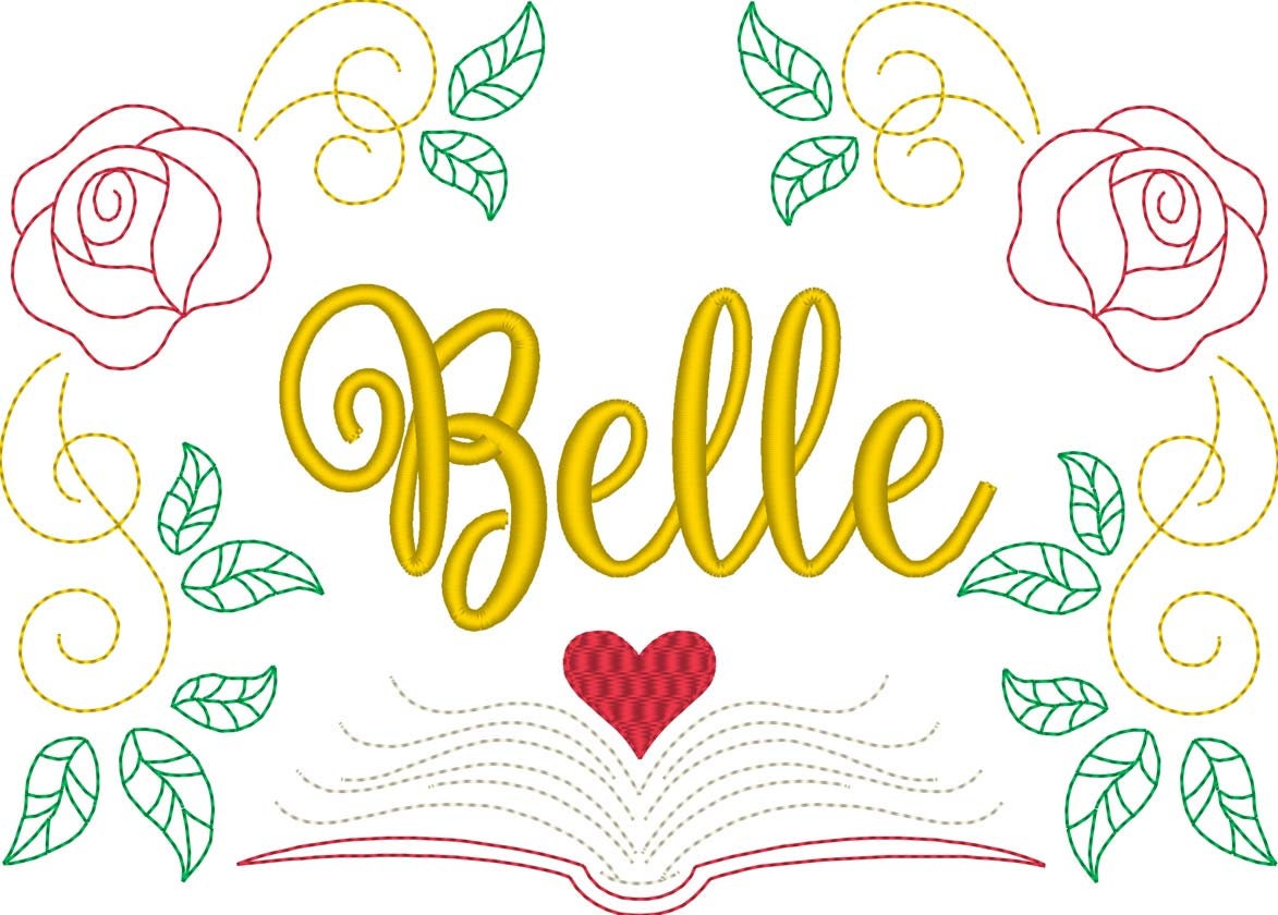 Sample Disney Princess Frame Inspired Shirt Belle Birthday 1