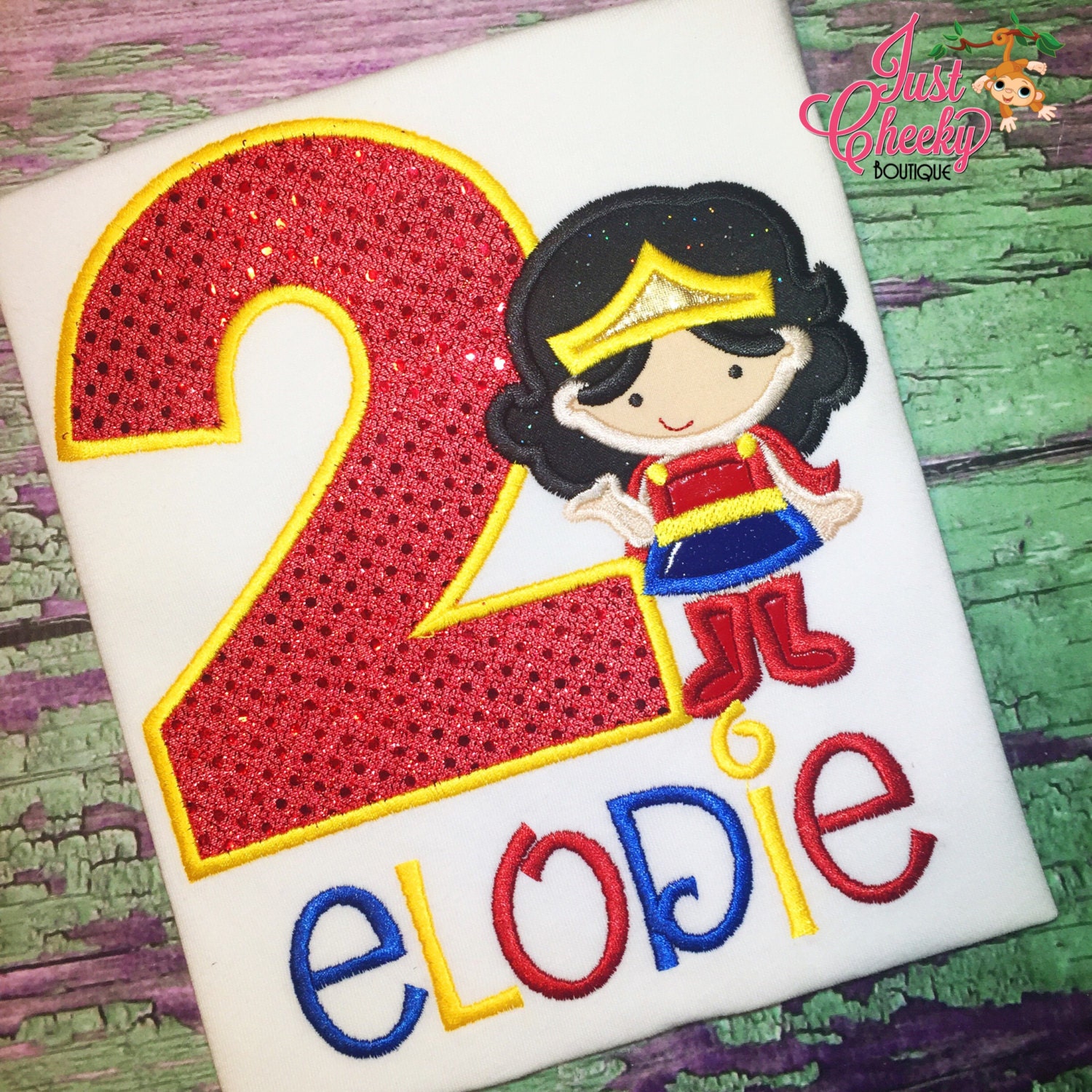 wonder woman birthday shirt
