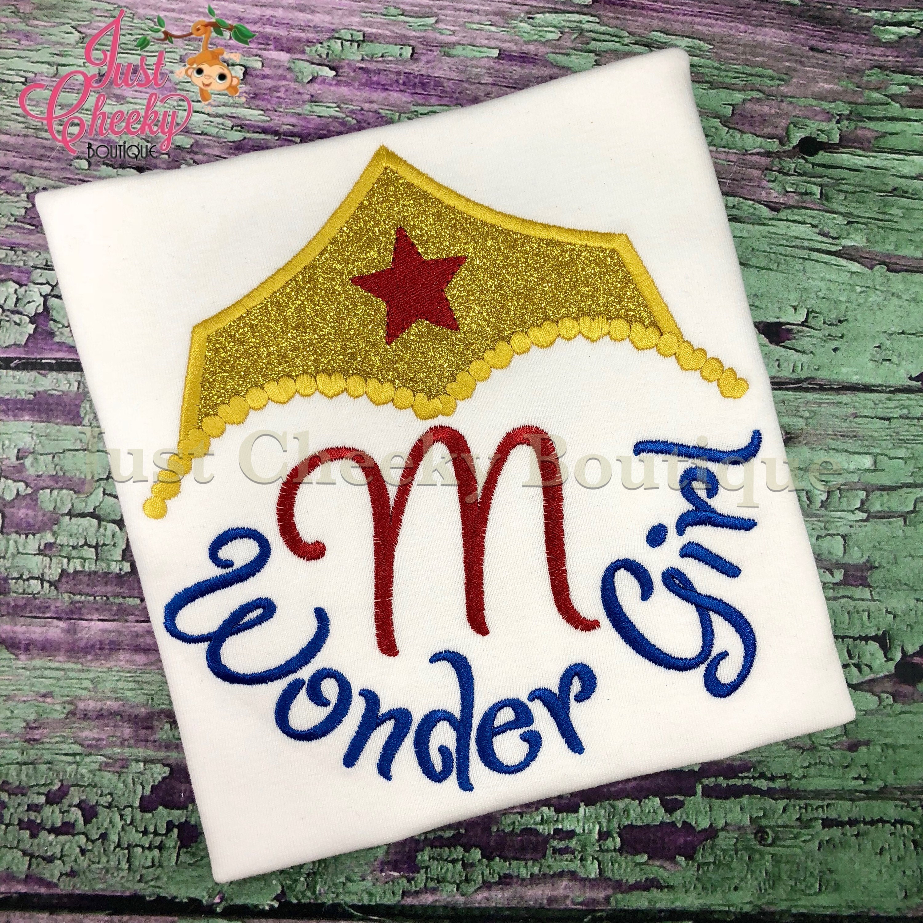 wonder woman birthday shirt