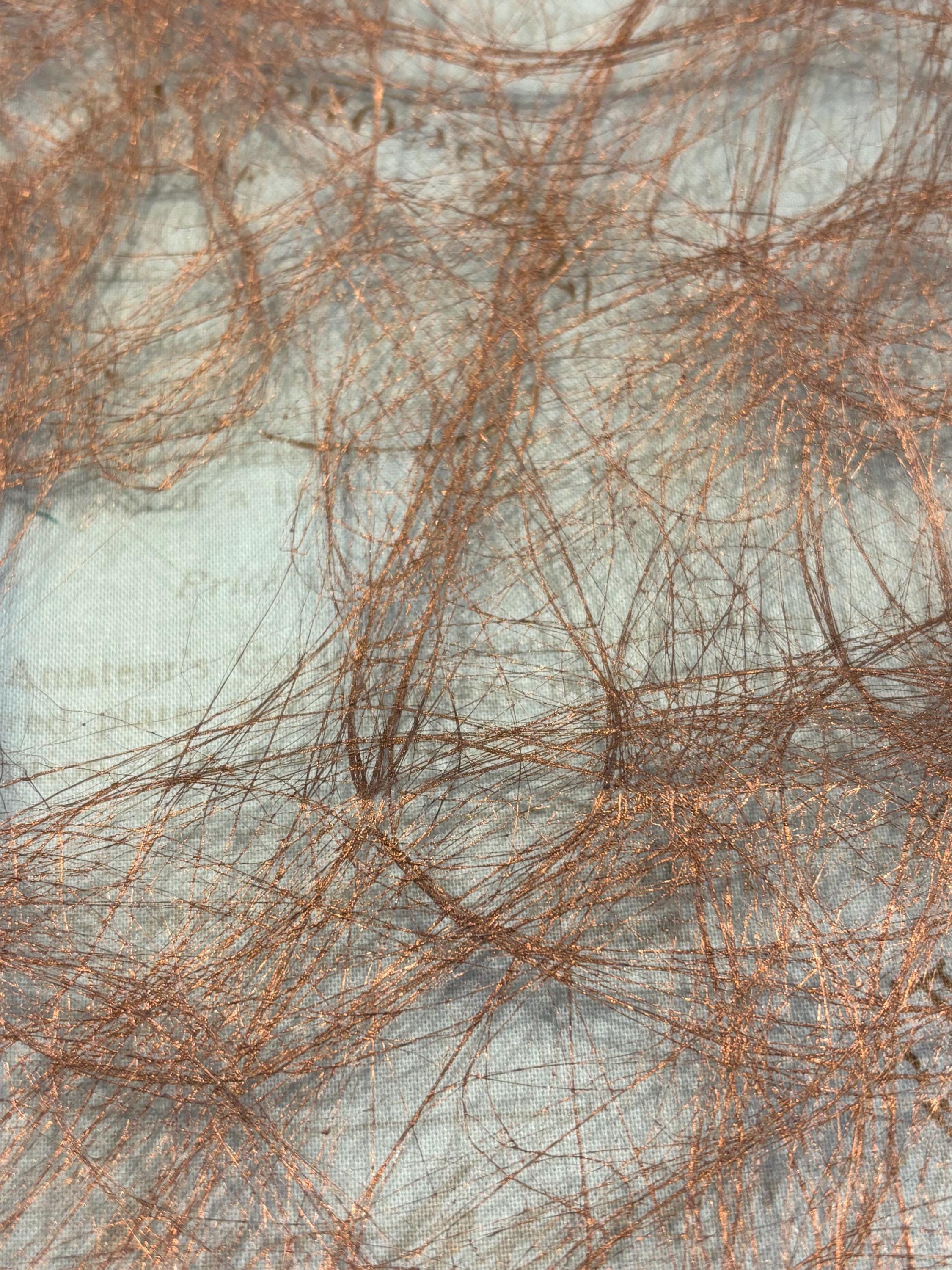 6 Pieces Fiberweb for Layering in Junk Journals, Black, Silver and ...