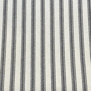 Strisce di tessuto a righe GRIGIO SCURO, strappate a mano, 2,5 iarde x 2,75-3 pollici O quarto di grasso 18X26 a scelta