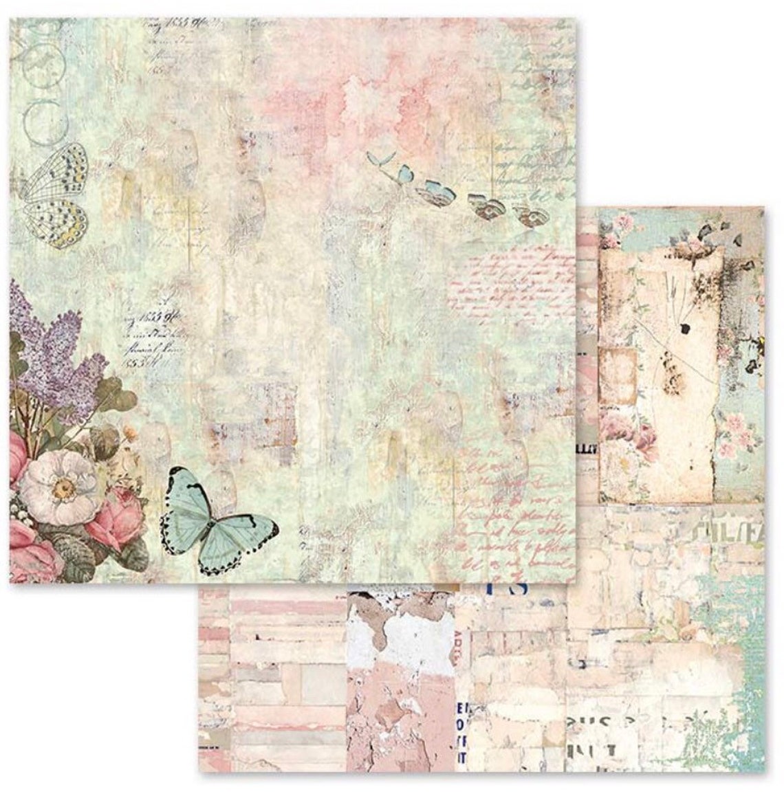 Stamperia Wonderland 12x12 Paper Pad 10 Sheets Double Sided Etsy