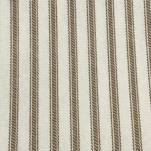 Strisce di tessuto a righe MARRONE, strappate a mano, 2,5 iarde x 2,75-3 pollici O quarto di grasso 18X26 a scelta