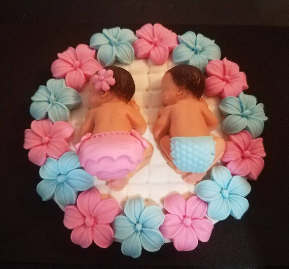 Casa Jardin Y Bricolaje Decoracion Superior Bebe Nino Bebe Nina Cake Topper Baby Shower Genero Revelan Azul De Bebe Baby Pink Cafesbenyedder Com Tn