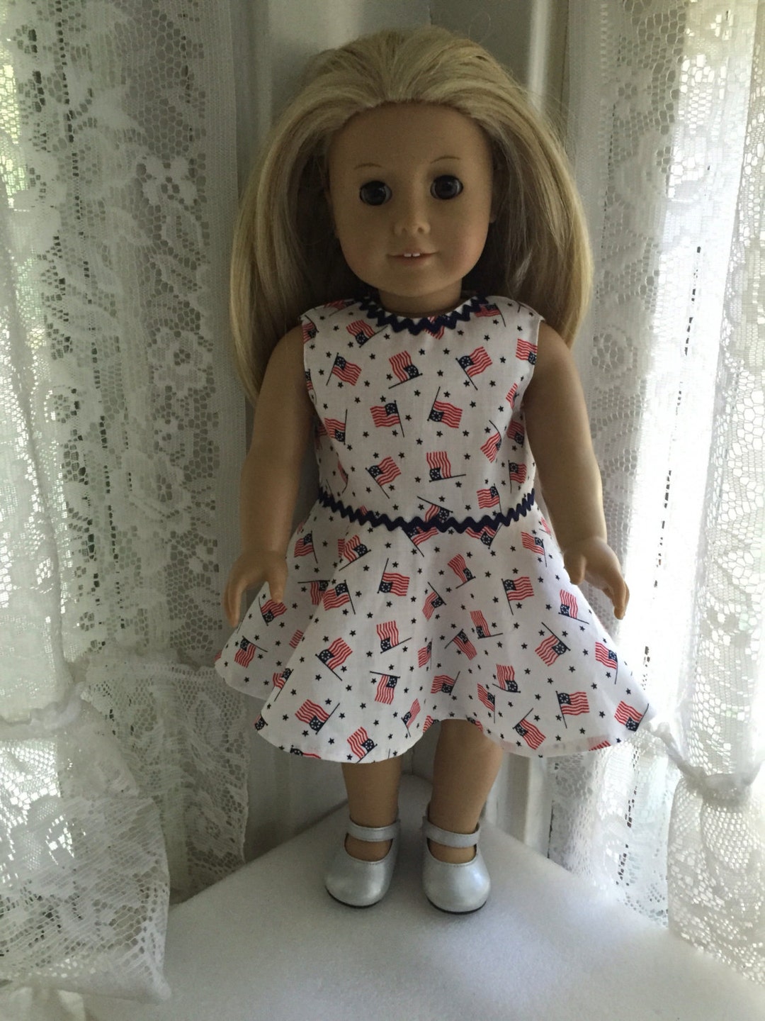 American Flag Dress for 18 Inch Dolls - Etsy