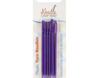Large Plastic Needles - 9cm, Large Eye Yarn Needles - 7CM Plastic