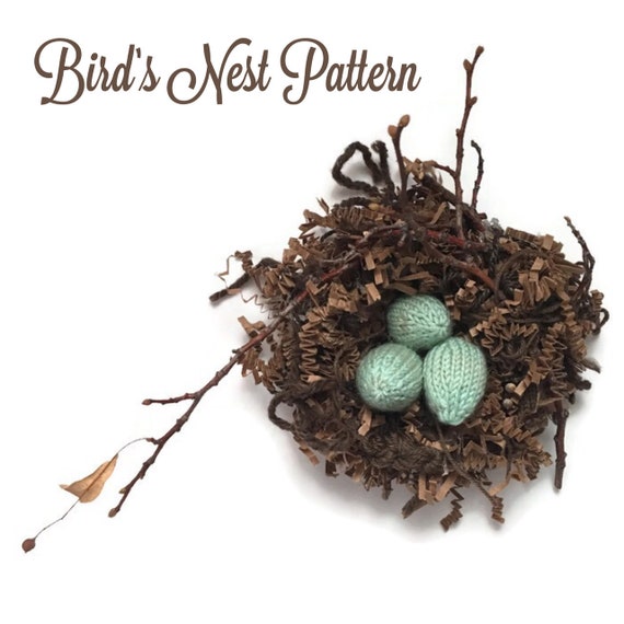 Knitted Birds Nest Pattern Knitted Nests The Wildlife Center Of