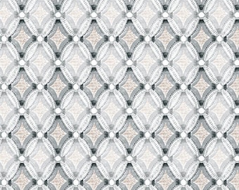 Zanzibar - 3407-90 Lt. Gray  - Blank Quilting -  1/4 Yard Price cut continuous - Danielle Hartgers