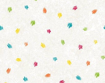 Color Burst - 3349-01 Marshmallow - Fran Morgan - 1/4 Yard Price cut continuous - Blank Quilting