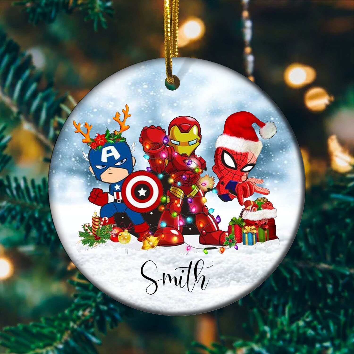 Zuan 9 Superhero Kids Keychains for Hanging on Backpacks,Kids School Bags As Ornaments,Car Keys,House Key Ornaments,Christmas Tree Ornaments(A-9PCS)