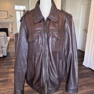 Fubu Leather Jacket - Etsy