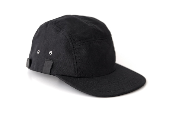 black 5 panel hat