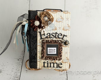 Pretty OOAK Easter keepsake album