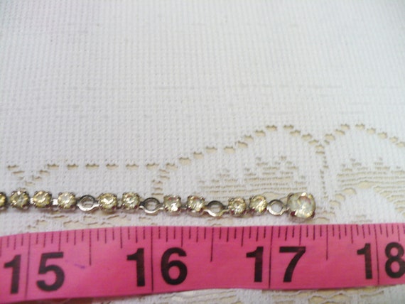 Lovely Vintage Rhinestone Bracelet and Necklace S… - image 7