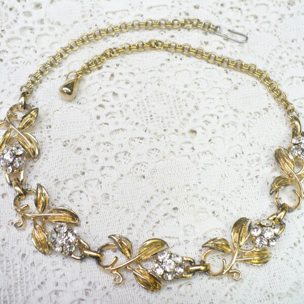 Gold-Tone Brass Pendant Necklace