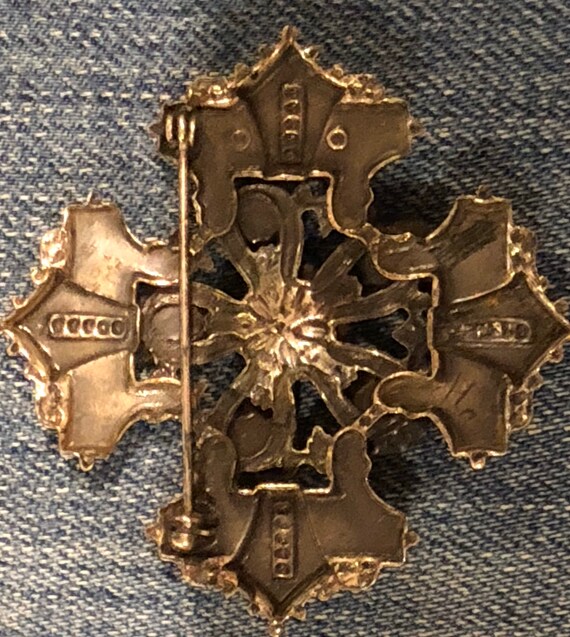 Super nice sterling Antique Scottish kilt pin - image 2
