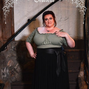 Annie Blouse TF Medieval clothing blouse - Plus Size Shirt for LARP, fantasy costume and cosplay