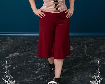 Sophie Capri Pants Versailles collection - Renaissance pants for women, LARP costume and nobility cosplay