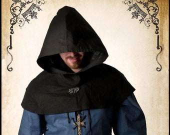 Capuchon Voleur médiéval Vêtement GN (grandeur nature) costume