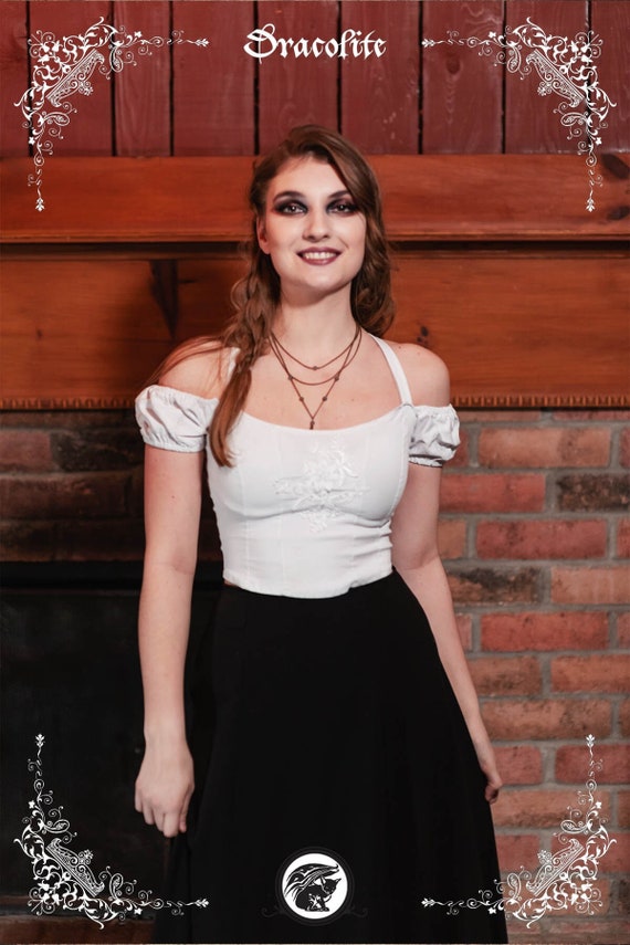 Dahlias clothing top