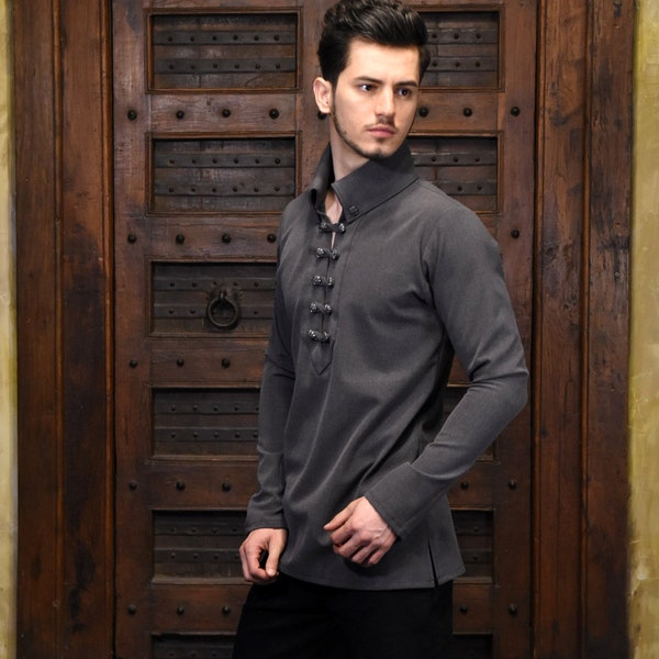 Gregoire shirt - Medieval clothing for men LARP costume and cosplay