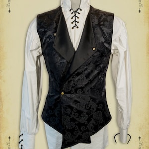 Gentilhomme Doublet medieval jacket Renaissance vest for men, LARP, victorian costume and cosplay image 2