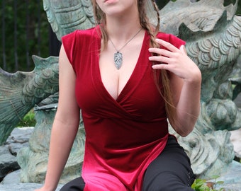 Miyuki Tunic - Medieval clothing for woman, LARP costume and nobility cosplay