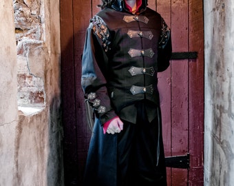 Sir Jones Frock Coat medieval jacket - Pirate coat for men, LARP, fantasy costume and cosplay