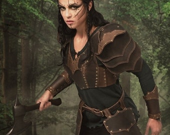 Sylvania female armor - Adventurer Sylvania complete female armor for LARP, action roleplaying and cosplay