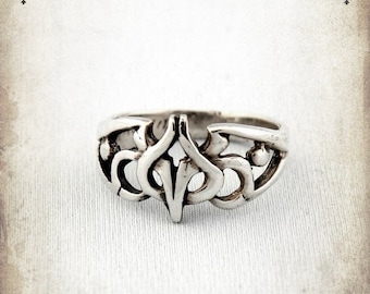 King Medieval ring - Sterling silver 925