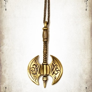 Keltische bijl hanger sieraden - Handgemaakte hanger