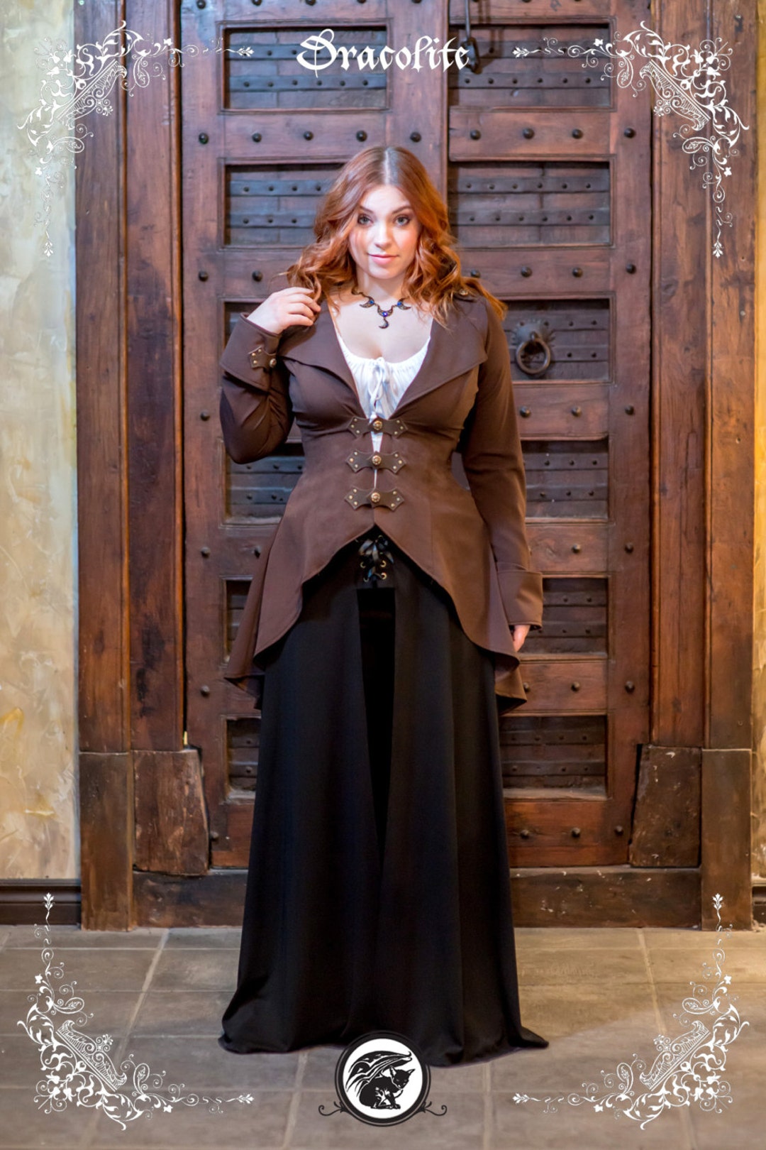 Women Gothic Corset Dress Halloween Party Steampunk Dresses Corset Jacket  Victorian Pirate Renaissance Frock Coat : : Clothing, Shoes 