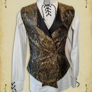 Gentilhomme Doublet medieval jacket Renaissance vest for men, LARP, victorian costume and cosplay image 4