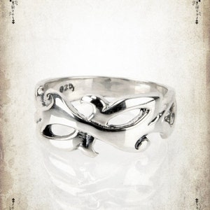 Wind medieval ring - Sterling silver 925