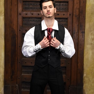 Duc de Perse Doublet medieval waistcoat - Renaissance vest for men, LARP, victorian costume and cosplay