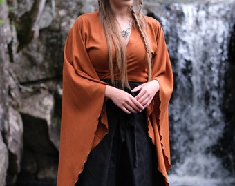 Kajura Blouse - Medieval clothing for woman, LARP costume and nobility cosplay