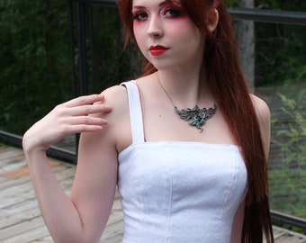 Sakuhatchi Bustier - Medieval clothing for woman, LARP costume and nobility cosplay