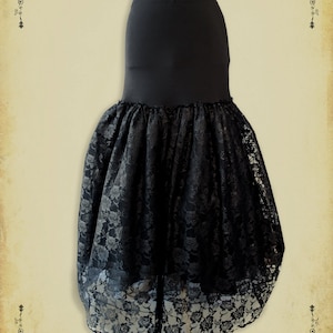 Crinolina in pizzo Abbigliamento rinascimentale - Crinolina steampunk per matrimonio, ballo di fine anno, costume vittoriano e cosplay