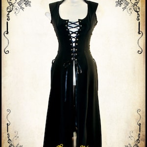 Royal Surcoat Medieval clothing corset - Steampunk blouse for LARP, victorian costume and cosplay