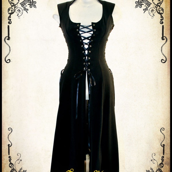 Royal Surcoat Medieval clothing corset - Steampunk blouse for LARP, victorian costume and cosplay