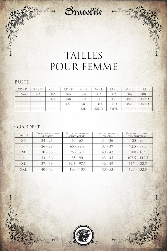 Taille 45 46 chemise correspondance new arrivals